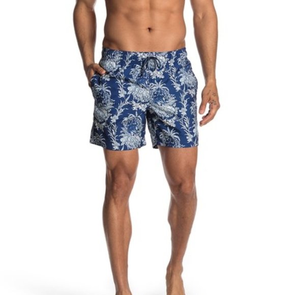 NWT Slate & Stone Cabo Men's Swim Trunks XL - Picture 5 of 6